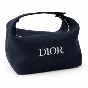 NEW Dior Beauty Denim Cosmetic Pouch